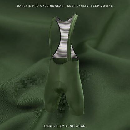 DAREVIE Men's Cycling Bib Shorts - Seamless 2.0 Pro Padded Shorts For Long Distance 500KM Rides
