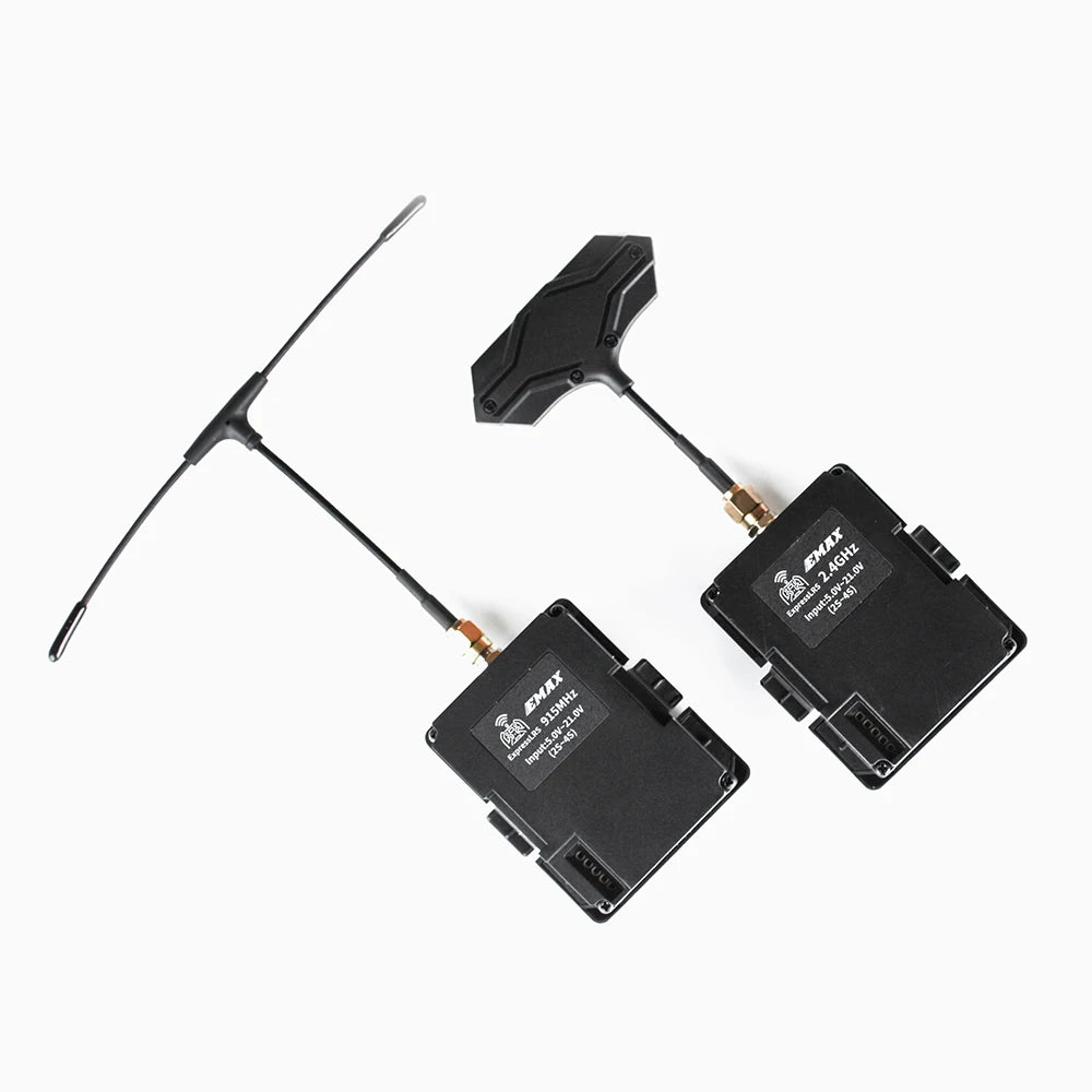 EMAX Aeris Link ExpressLRS ELRS Micro TX Module - 2.4G/915MHz Transmitter with OLED Screen & Cooling Fan for RC FPV Drones