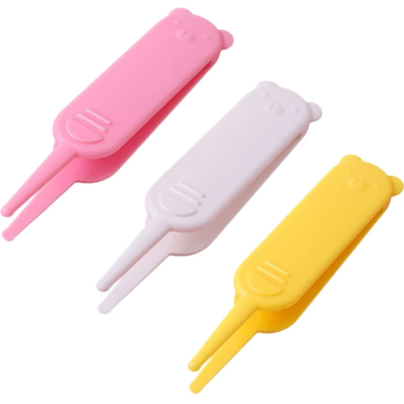 Baby Nose and Ear Cleaner Tweezers - Gentle Booger Remover and Newborn Hygiene Care Tool