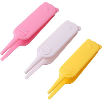 Baby Nose and Ear Cleaner Tweezers - Gentle Booger Remover and Newborn Hygiene Care Tool