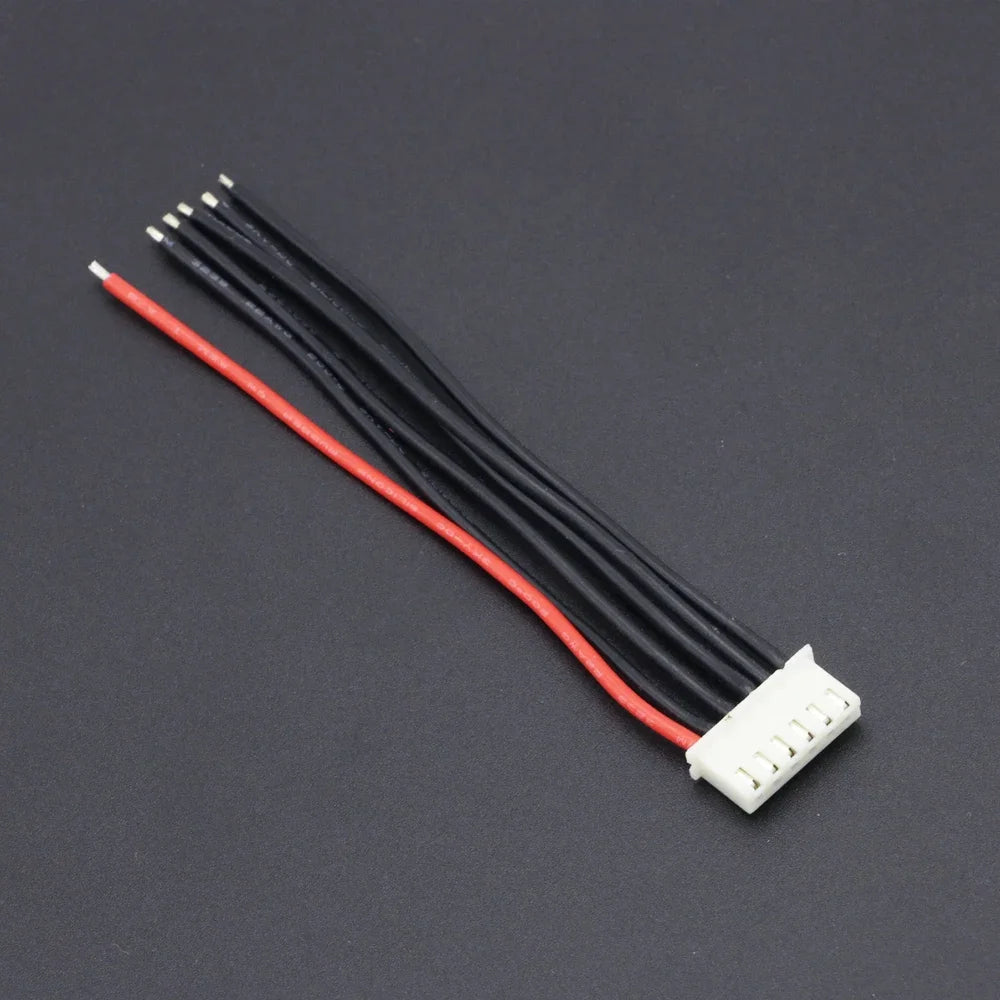 10pcs Lipo Battery Balance Charger Cables – 1S to 8S, IMAX B6 Connector, 30/20/15/10cm Single Head Wire