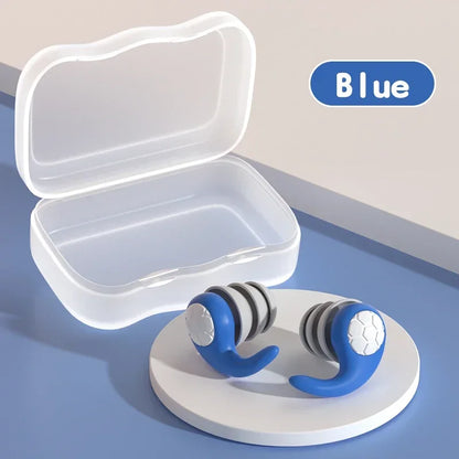 Waterproof Noise Reduction Earplugs – Sleep & Work Ear Protection for Travel, Anti-Noise Earplugs