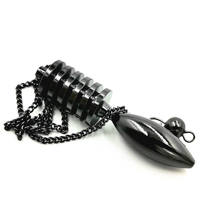# Brass Isis Pendulum - Pointed Cone Dowsing & Divination Pendant
