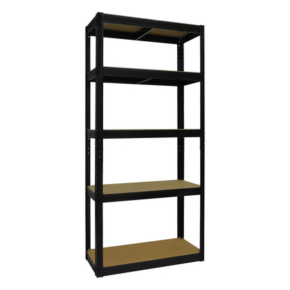 60"x28"x12" Heavy Duty 5-Tier Metal Storage Shelf Unit – Boltless Design, Easy to Assemble