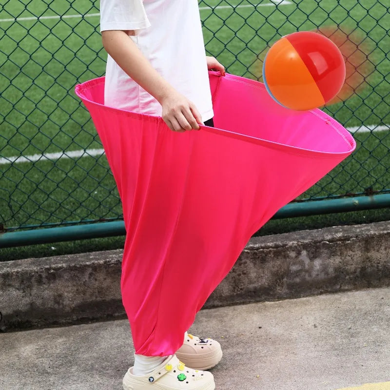 Funny Granny Pants Yard Game - Outdoor Parent Child Tossing Ball Game Set for Family Parties & Recreation
