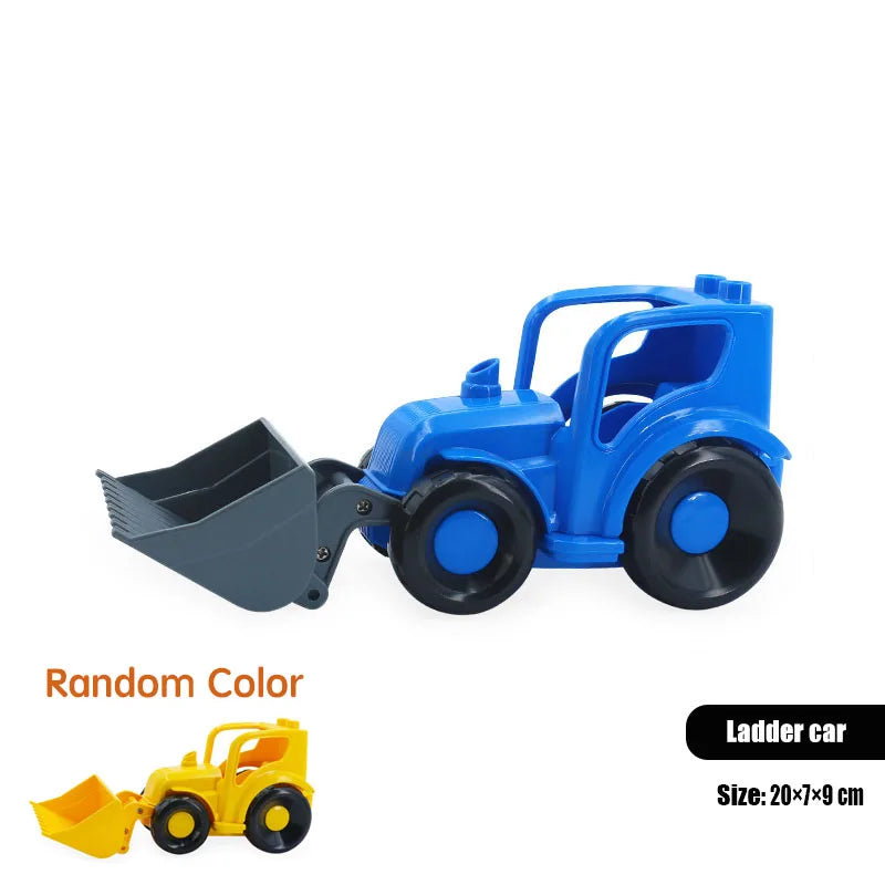 New Large Building Blocks Toys – Cartoon Princess Carriage, Car & Airplane Vehicle Models, Big Bricks Gift for Kids
