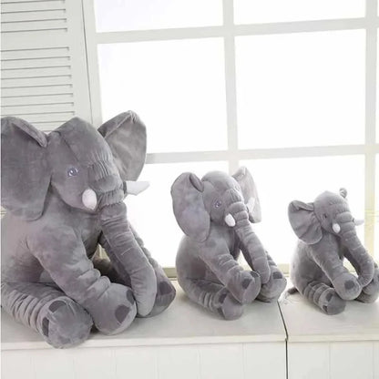 40cm Soft Elephant Plush Toy – Cute Baby Elephant Sleeping Pillow, Stuffed Animal for Kids, Birthday Gift & Room Decor