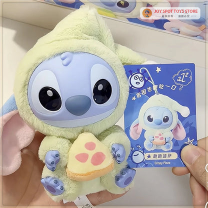 Miniso New Stitch "Eat Something Before Sleep" Series Vinyl Blind Box – Cute Plush Doll Bag Pendant Mystery Toy Surprise Gift