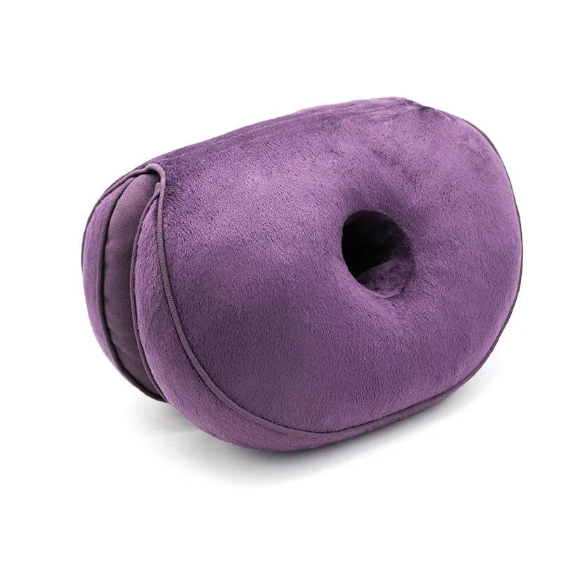 Orthopedic Dual Comfort Seat Cushion – Pelvis Support & Hip Lift Pillow for Pressure Relief & Posture Improvement