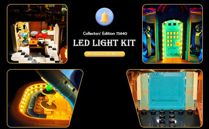 LYBMTWF LED Lighting Kit for Lego 75640 Floating Restaurant – (Bricks Not Included)