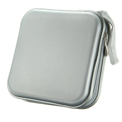 80/40-Piece CD DVD Storage Organizer - Large Capacity Zipper Disc Wallet Case for CD, DVD & VCD Collections