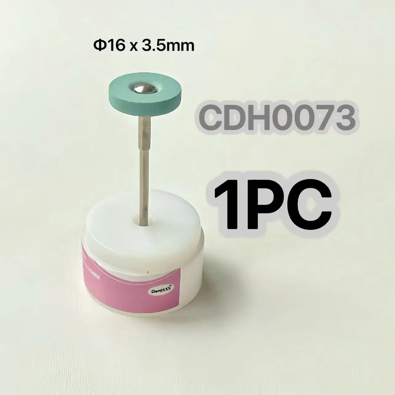 Diamond Polishing Stone Grinder - 2.35mm Shank Coarse Grit Polishing Head for Precision Finishing