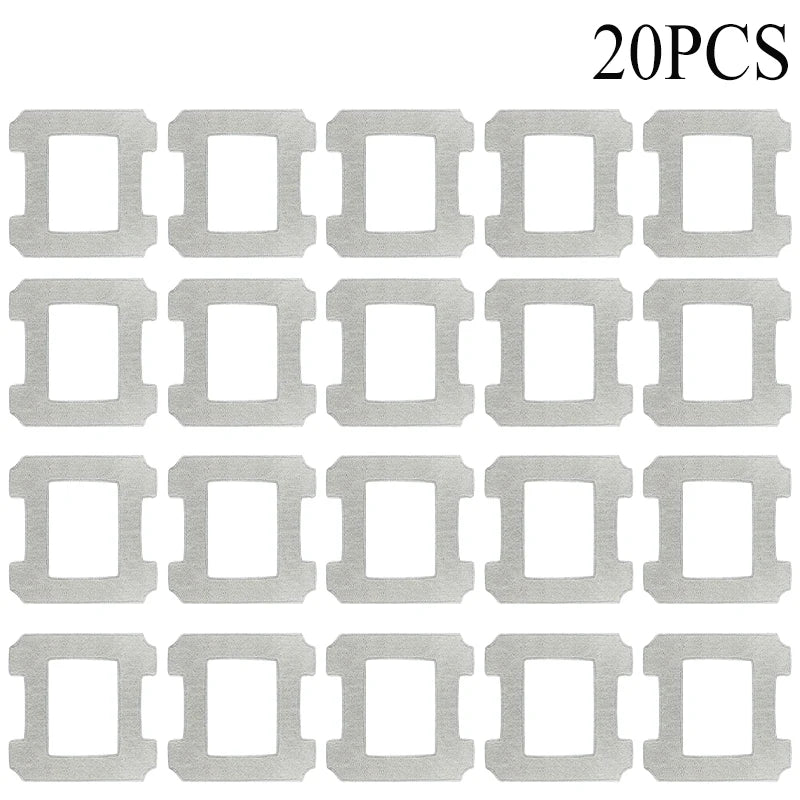 Washable Microfiber Mop Pads for Ecovacs Winbot W1/W1 Pro/W2/W2 Omni – Window Cleaning Robot Replacement Accessories