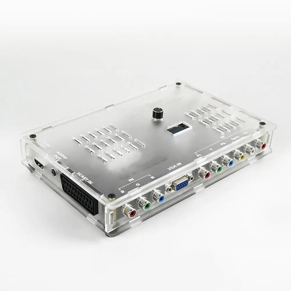 GBSC Pro GBS High-End Video Converter – SCART, RGBS, YPbPr, VGA & Composite (AV/SV) to HDMI for Retro Game Consoles