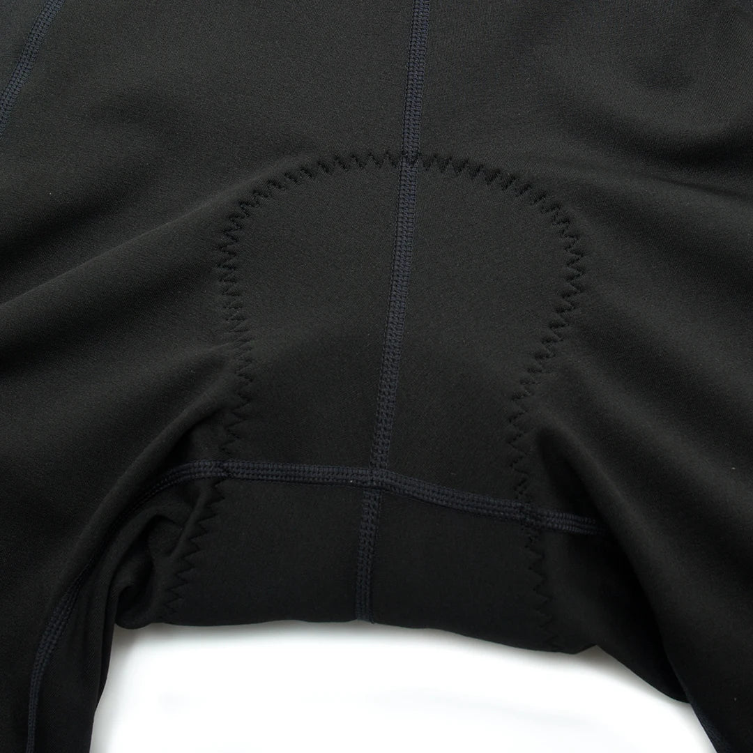 YKYWBIKE Men's Thermal Fleece Cycling Bib Tights – Warm Road Bike Pants for 5-15°C Riding