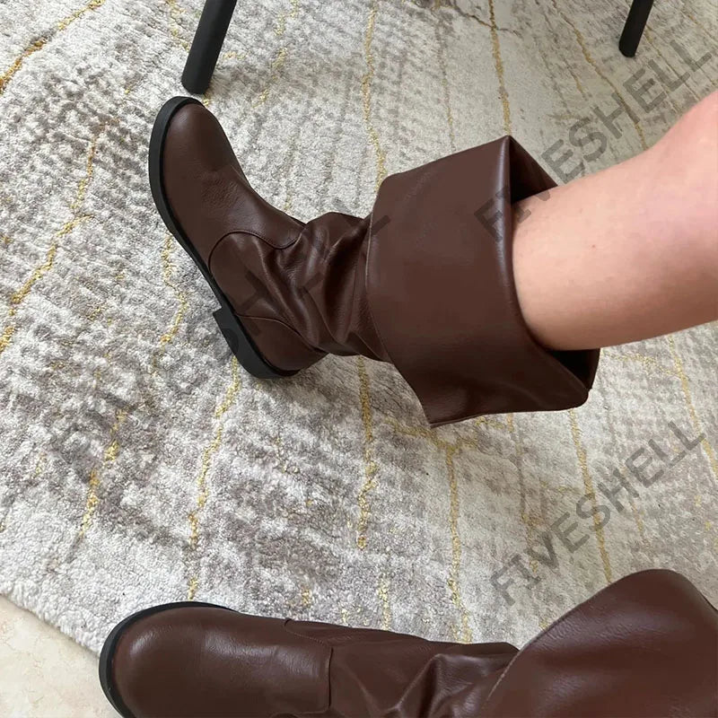 Medieval Leather Boots – Jack Sparrow Renaissance Half-Haddock Shoes, LARP Pirate Warrior Vintage Jackboots for Men