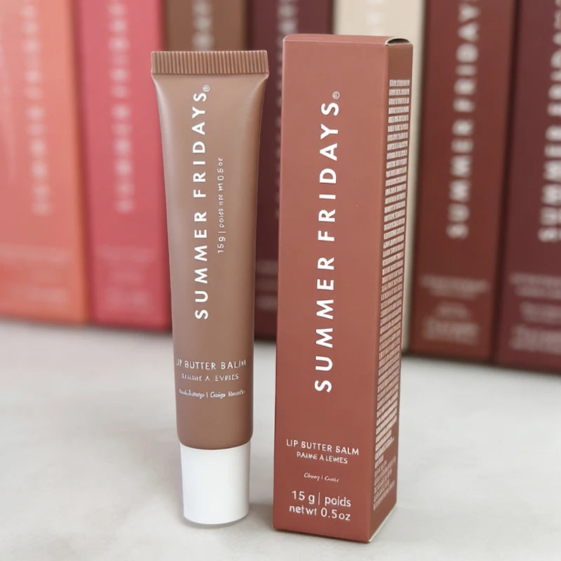 Summer Fridays Lip Balm - Moisturizing Glossy Lip Oil with Vanilla Pink Sugar & Guava Shine
