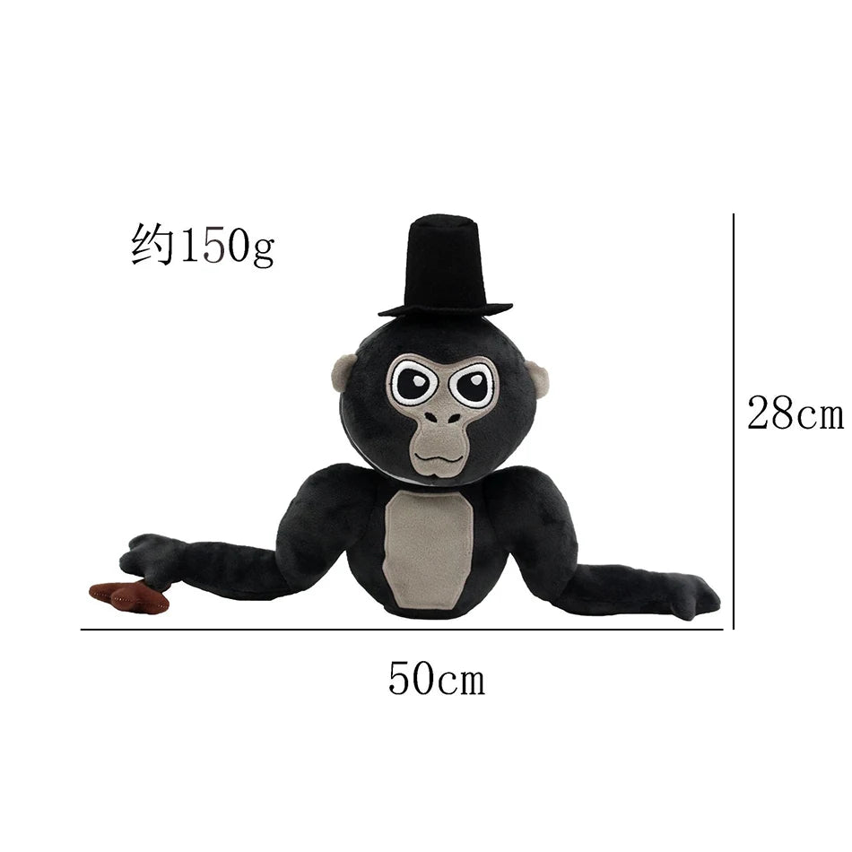 Gorilla Tag Monke Plush Toy – Cute Cartoon Stuffed Animal for Kids Birthday & Christmas Gifts