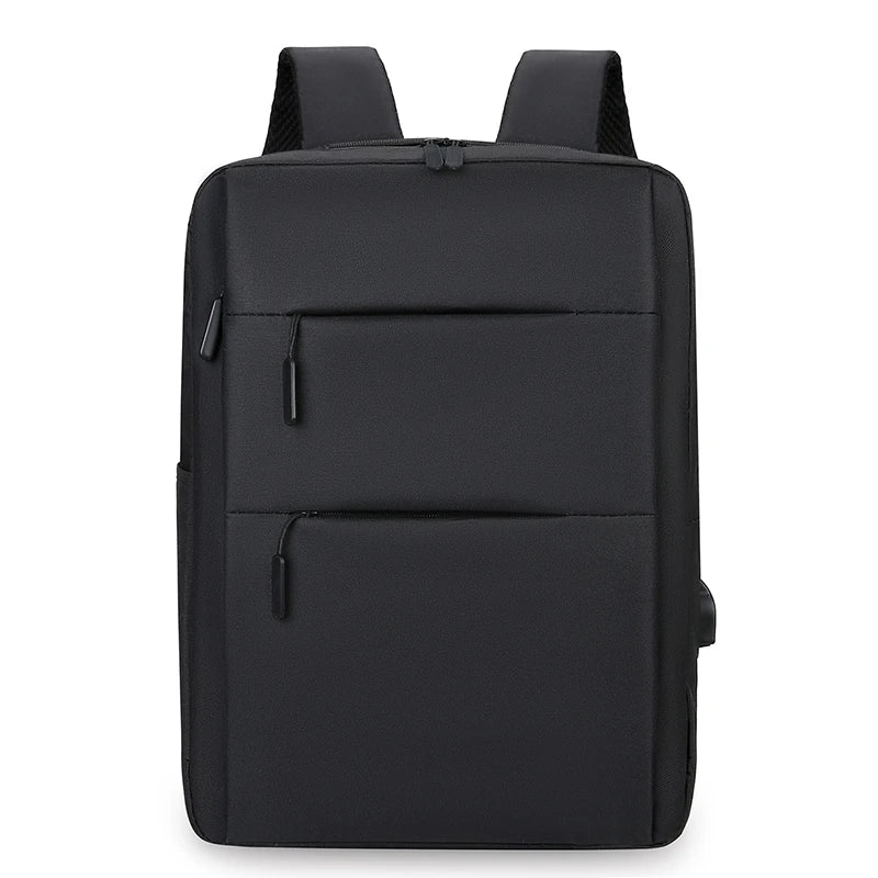 Multi-Layer Zipper Laptop Backpack 13–15 Inch – Business Travel Computer Bag for Men & Women