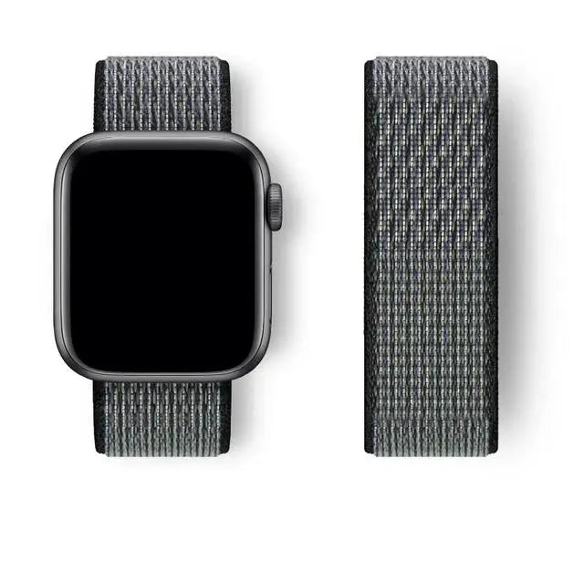 Sport Loop Strap for Apple Watch Band 40mm–49mm – Compatible with Series 3–10, SE & Ultra Adjustable Bracelet