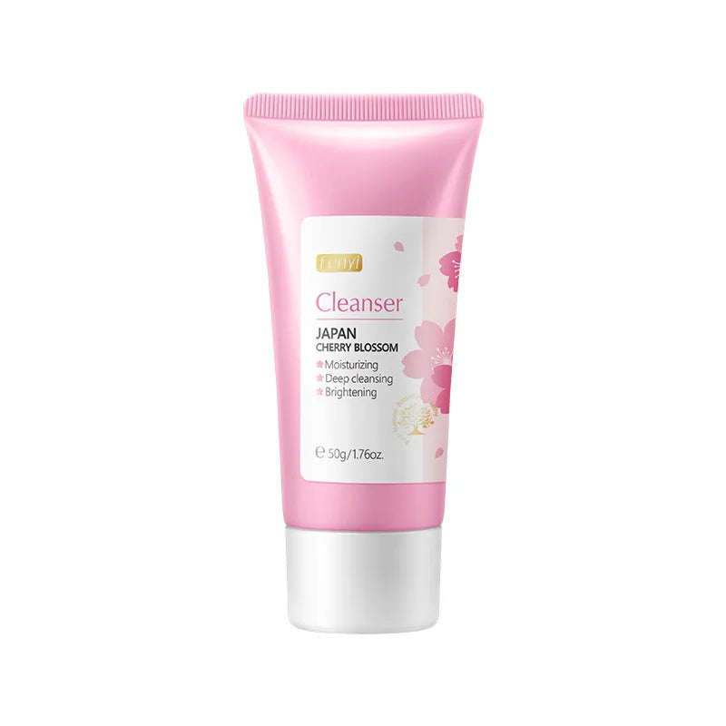 Vitamin C Facial Cleanser — Deep Cleansing, Moisturizing Face Wash Foam, Blackhead Removal Skincare