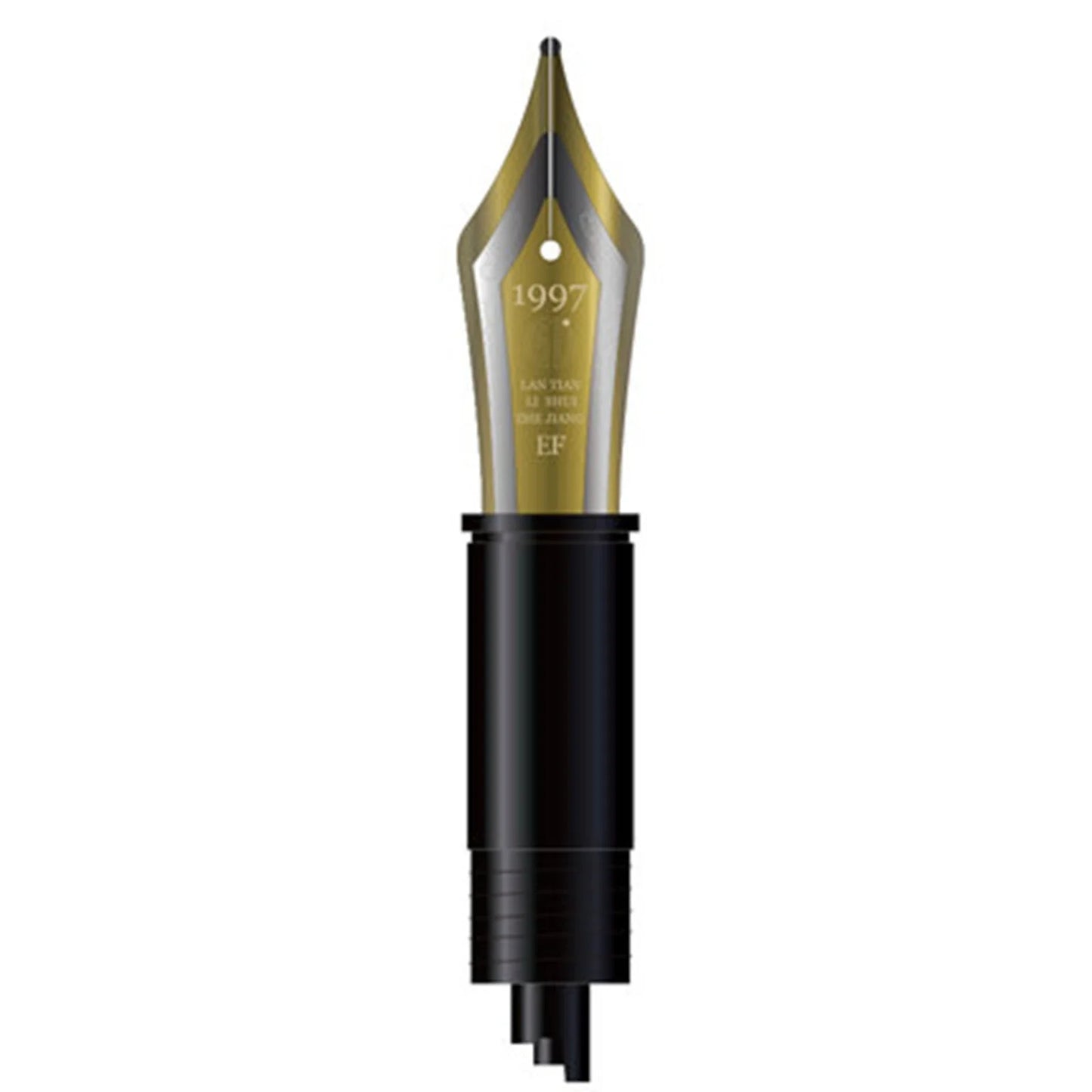 HongDian Fountain Pen Nibs — F/EF/B Replacement Tips for Pens, Spare Nibs for Office & Practice Use