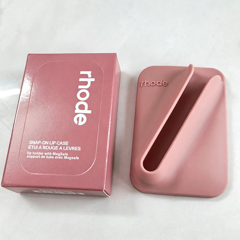 RHODE Magnetic Lip Case - MagSafe Compatible iPhone Cover with Lip Gloss Holder for iPhone 17 Air 16 15 14 13 12 11 Pro Max