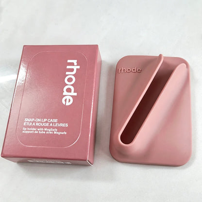 RHODE Magnetic Lip Case - MagSafe Compatible iPhone Cover with Lip Gloss Holder for iPhone 17 Air 16 15 14 13 12 11 Pro Max