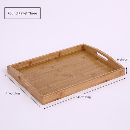 Rectangular Bamboo Tray – Household, Restaurant & Hotel Satchel Serving Tray
