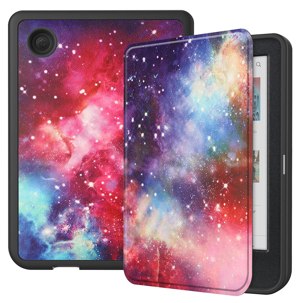 Smart Case for Kobo Clara Colour/BW/2E – Multi-Folding Stand, Magnetic Cover, Soft Back, Auto Sleep/Wake