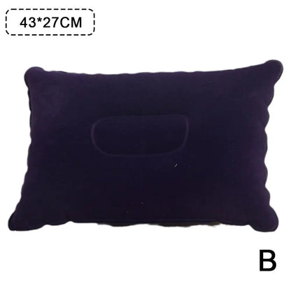 Outdoor Portable Travel Sleep Pillow – Inflatable Camping, Picnic, Beach Pillow for Tent, Comfortable Folding Equipment (G6X8)