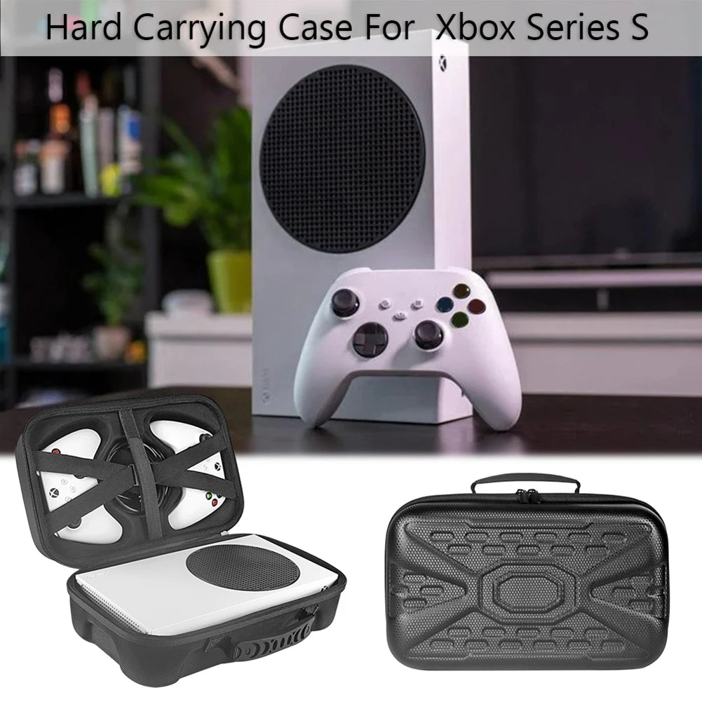 Hard Case Bag for Xbox Series S – Game Console & Controller Storage Organizer Travel Carry Case