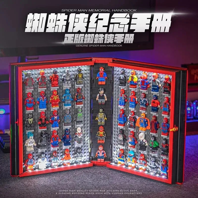2025 Christmas Marvel Building Block Set – Star-Lord & Spiderman Figures, 55 Styles DIY Toy Gift