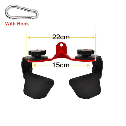 Adjustable Lat Pulldown Bar - Gym Cable Machine Handle for Biceps, Triceps & Back Workouts