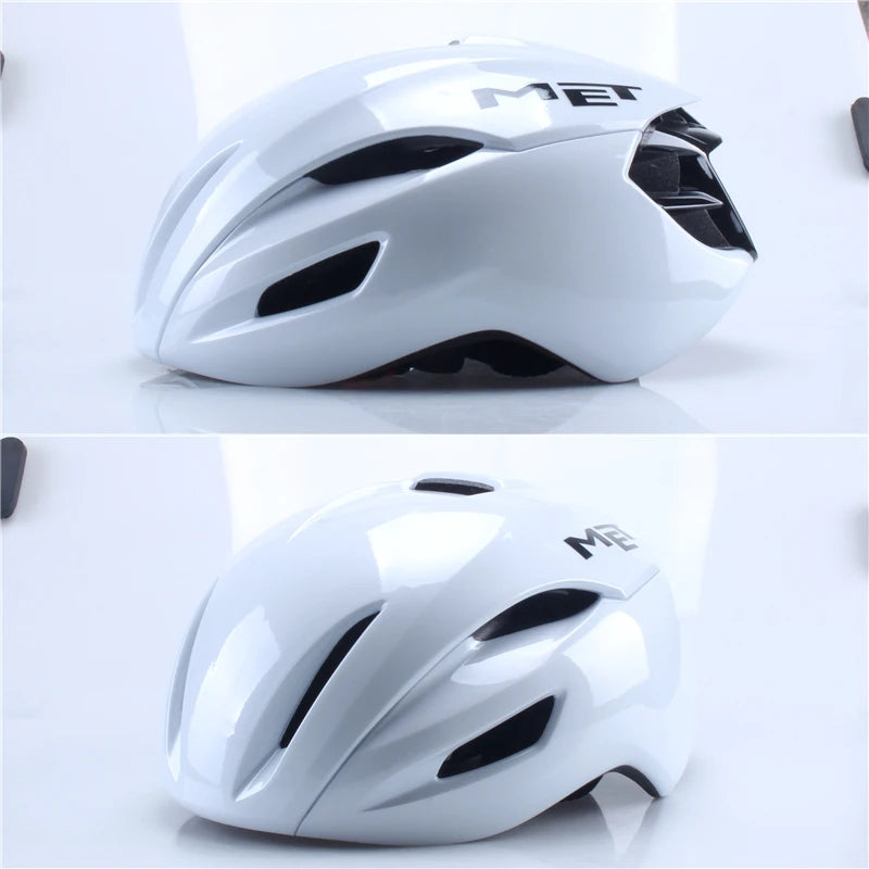 MET Manta Rresight Men's Cycling Helmet – MTB & Road Bike Helmet for Outdoor Sports, Speed Skating & Safe Riding