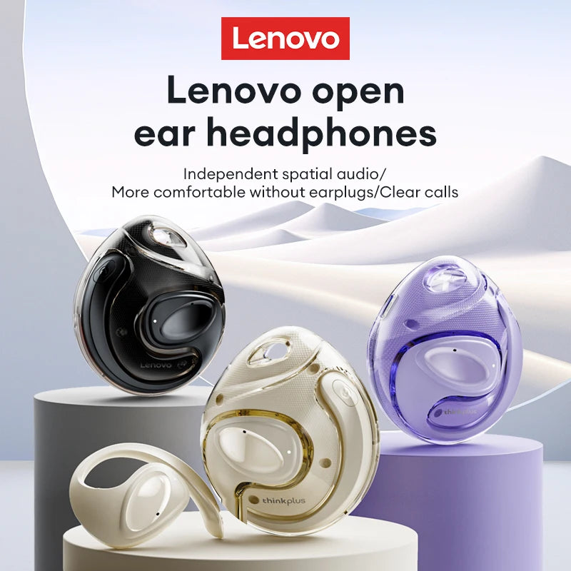 Lenovo X15 PRO Ⅱ OWS Bluetooth 5.4 Earphones – Sport Earbuds with Ear Hook, HD HiFi Surround Sound Headphones