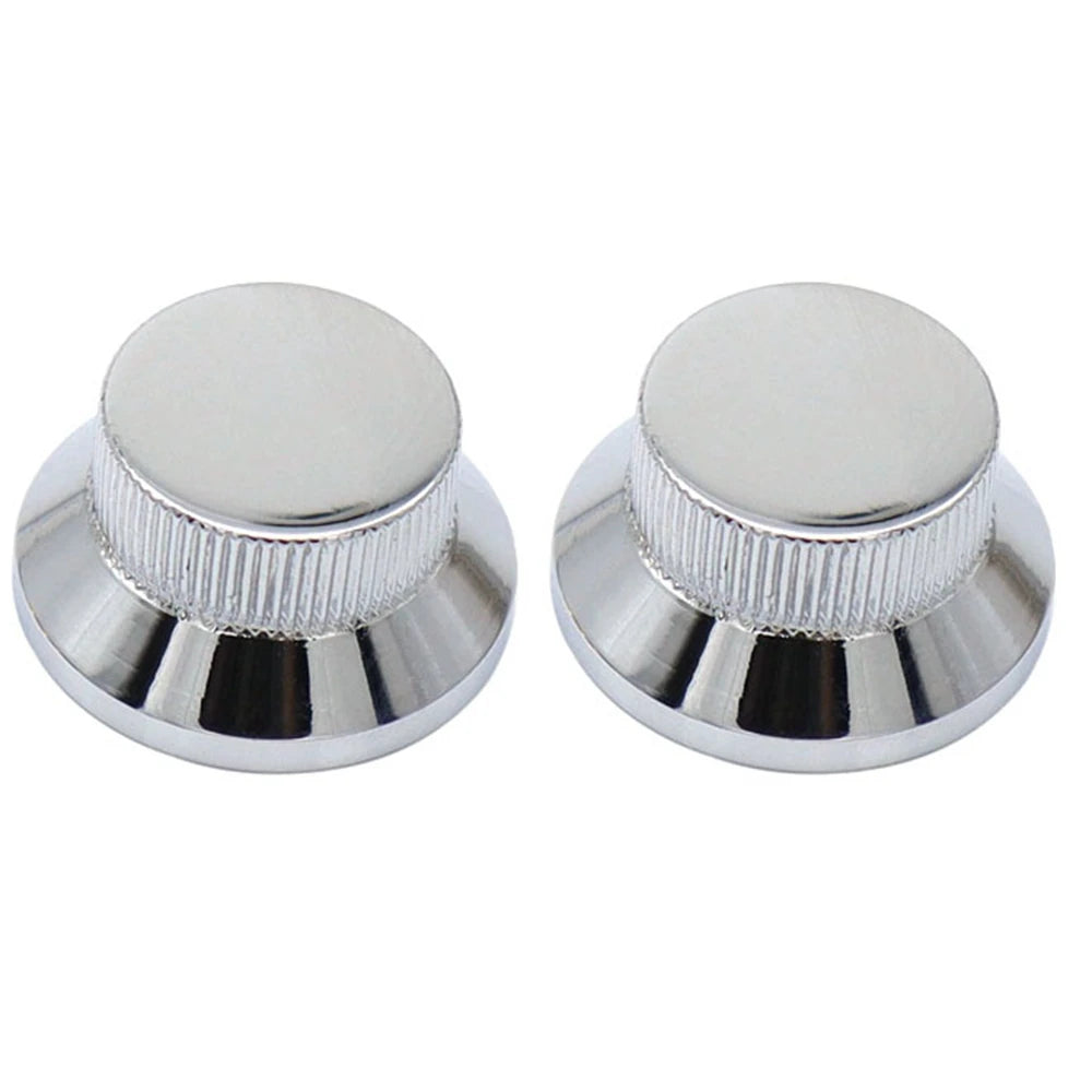 Metal Guitar Bass Top Hat Knobs - Speed Control Knobs for LP & SG Electric Guitars