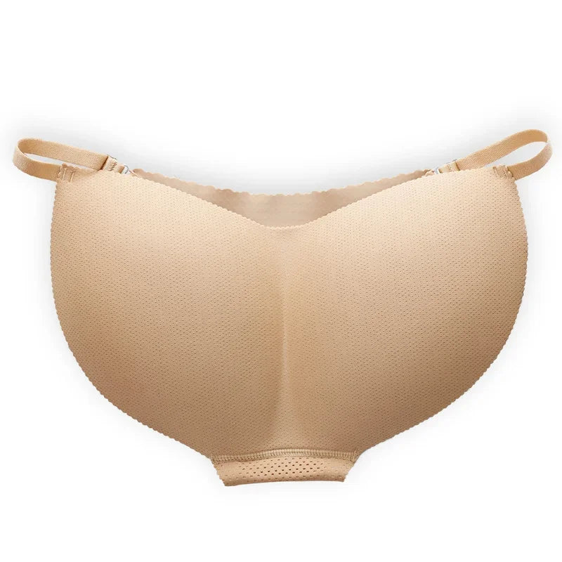 Hip Padded Panties for Women - Butt Lifter Shapewear with Push-Up Shaper Control Briefs, Includes Fake Ass Panty with Hip Pads