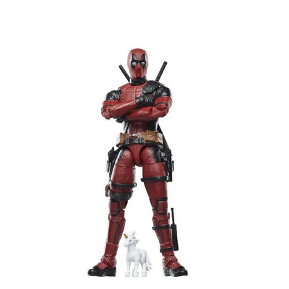 Deadpool X-Men Action Figure - Wade Wilson Jointed Collectible Model Toy for Display & Gift