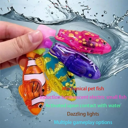 Photosensitive Swimming Clownfish - Realistic Electric Robotic Pet Fish & Aquarium Decoration