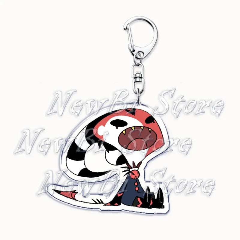 Helluva Blitzo Anime Keychain – Boss Pendant Bag Accessory & Fan Gift Keyring Jewelry