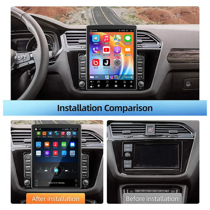 9.7" Double-DIN Car Stereo - GPS Navigation Head Unit with Wireless CarPlay & Bluetooth for Chevrolet Impala 2014-2020