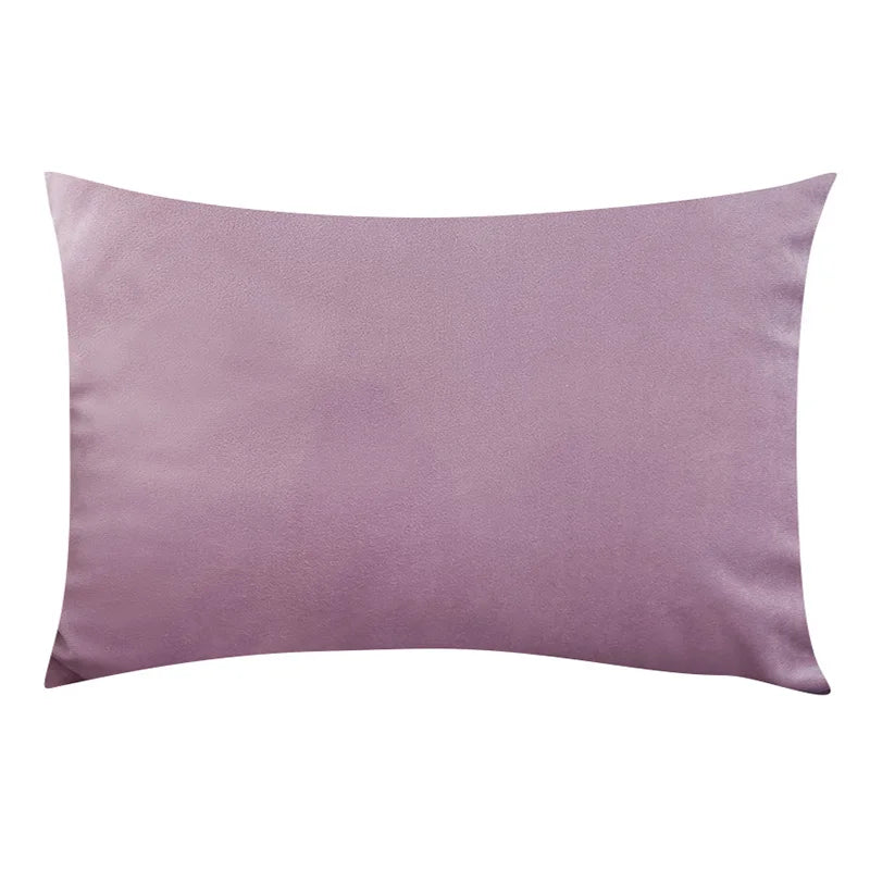 Soft Velvet Plaid Cushion Covers – 30x50 cm Pillowcases for Living Room Sofa, Nordic Home Decor