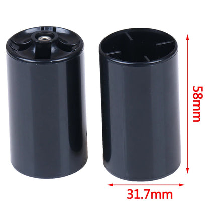 4PCS AA to D Battery Adapter - Universal Cell Converter Holder for Battery Size Conversion