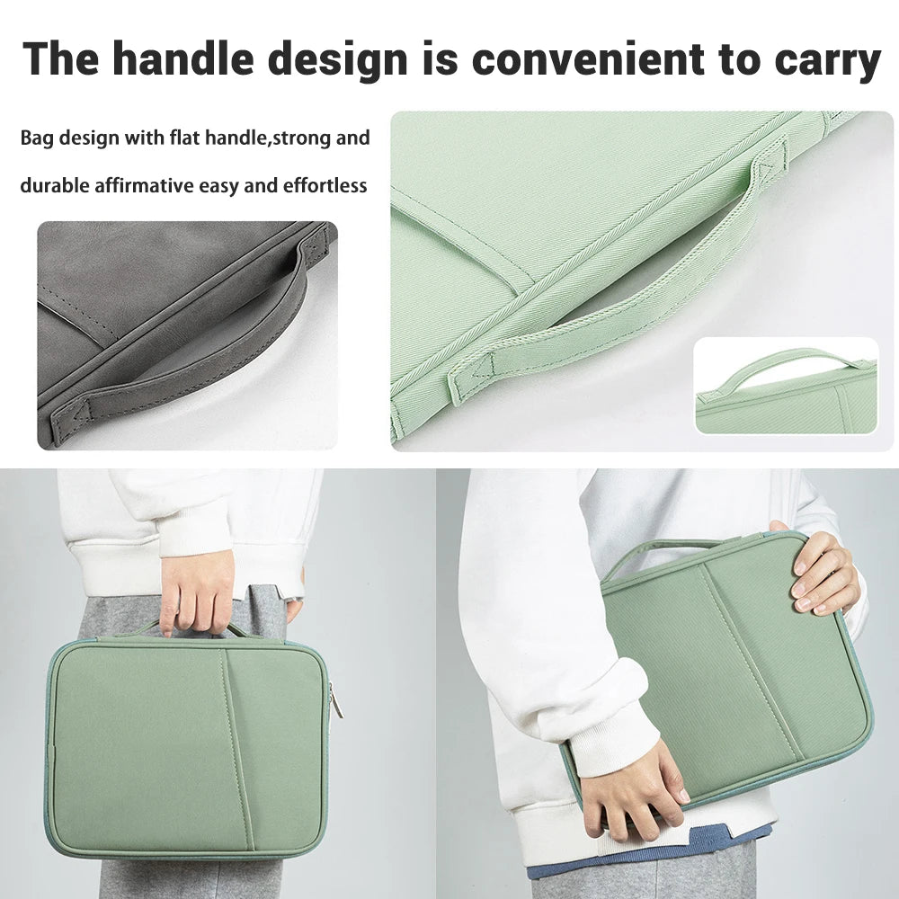 EMTRA Tablet Handbag Case - Shockproof Cover for iPad Mini 6, Air 4/5, Pro 11/12.9, Xiaomi Pad 5 & Kindle