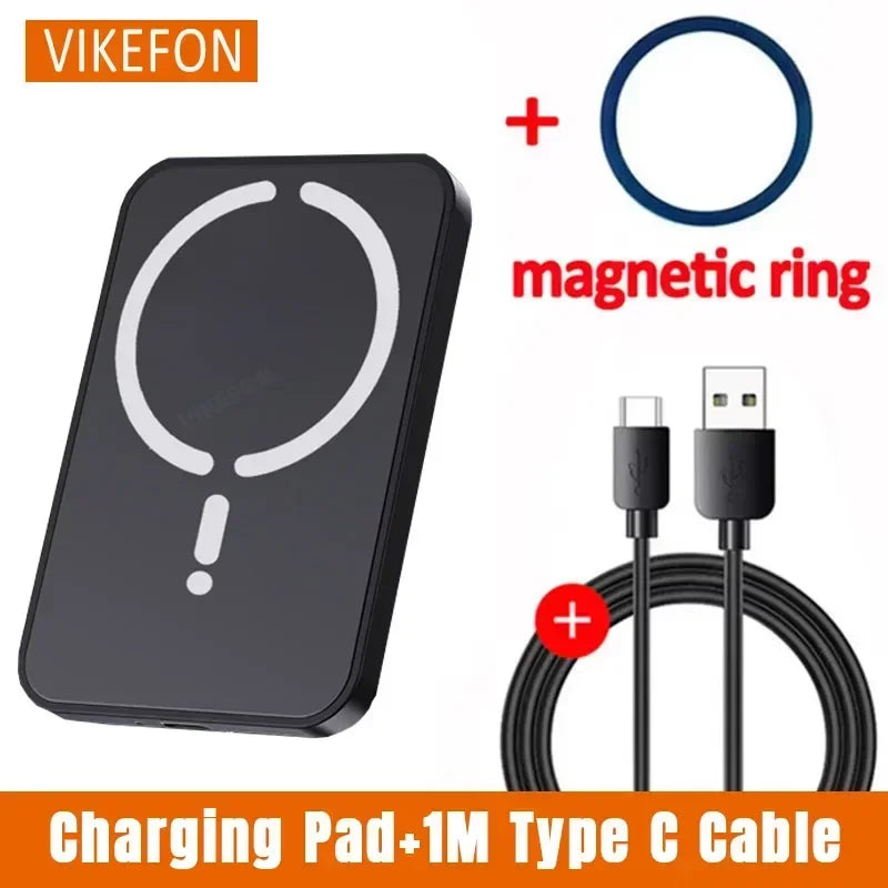 100W Magnetic Wireless Car Charger & Air Outlet Phone Holder — Fast Charging Station for iPhone 16/15/14/13/12 Pro Max