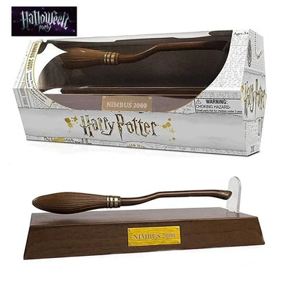 Haries Cosplay Prop Levitating Harry Potter Broomstick – Nimbus 2000 & Firebolt Model, Magic Trick Toy & Collectible Gift