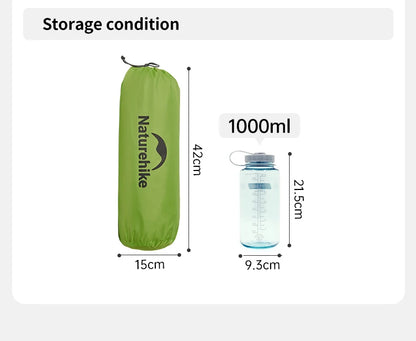 Naturehike 2024 New Camping Tent – Ultralight 2-Person Outdoor Tent, Large Space, Mosquito-Repellent, Quick Set for Beach & Hiking