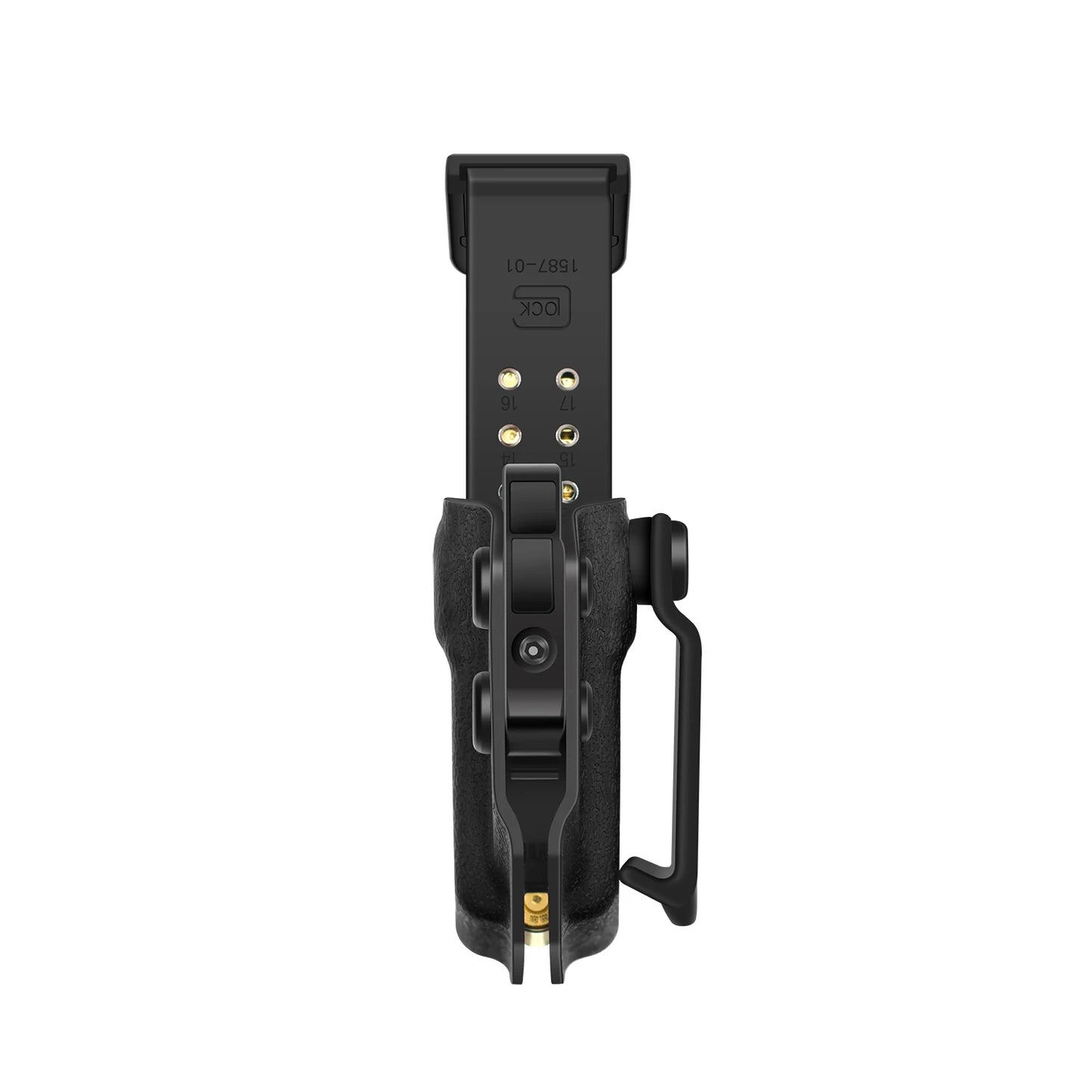 IWB OWB Mag Pouch - Left/Right Hand Single & Double Stack Belt Clip for 9mm, .40 Pistol Magazine Holster