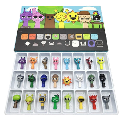 2025 Sprunki Action Figures Set — Sprunkies Game Collectible Toys Birthday Gift for Fans